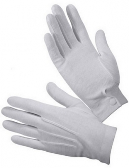 Police Parade Gloves Gripper Dot Glove