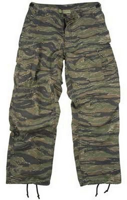 Camouflage Pants Tiger Stripe Camo Vintage Cargo Pants: Army Navy Shop