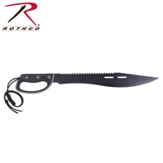 18 Inch D-Handle Sawback Machete