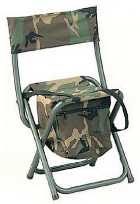 camo folding chair