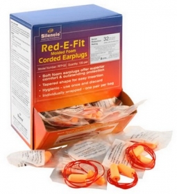 Shooter's Earplugs Corded 100 Pair Box