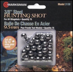 Slingshot Ammo - Marksman 3/8 in. Steel Shots