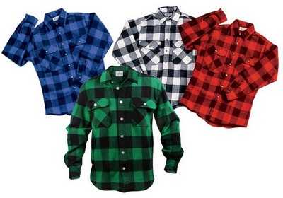 Flannels Extra Heavyweight Brawny Flannel Shirts: Army Navy Shop