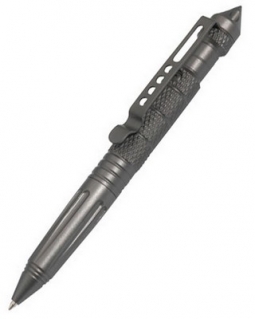 Uzi Tactical Pen W/Glass Breaker Black