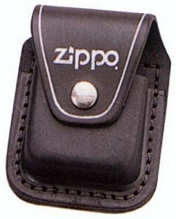 Zippo&Reg; Lighter Leather Pouches Black Pouch
