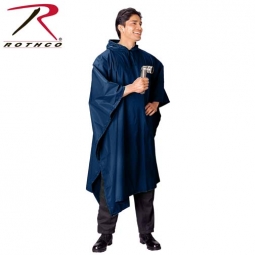 Rothco R/S Poncho - Navy Blue