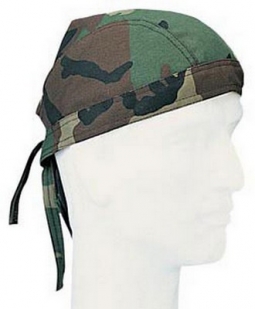 Camouflage Headwraps - Woodland Camo