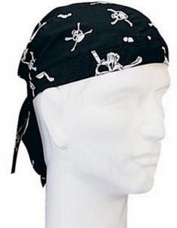 Headwraps - Skull & Bones Headwrap