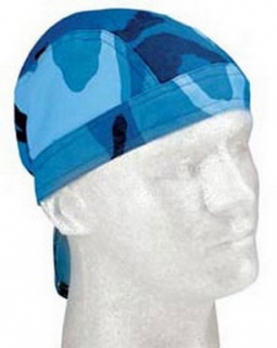 Camouflage Headwraps - Sky Blue Camo