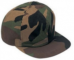 Camo Baseball Caps - Woodland Camouflage Cap