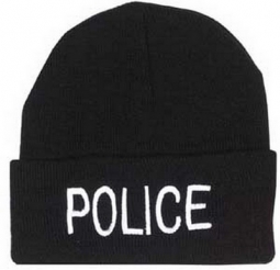 Police Caps Knit Watch Cap