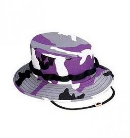 Camouflage Jungle Hats - Ultra Violet Camo Hat