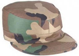 Camouflage Army Ranger Fatigue Caps Woodland Camo Cap