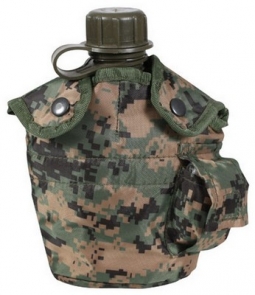 Gi Style Canteen Cover Woodland Digital Camo