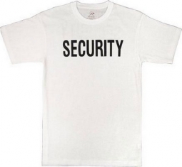 Raid T-Shirts Security Logo Raid Shirt White