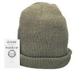 Military GI "Wintuck in. Watch Caps - Olive Drab Cap