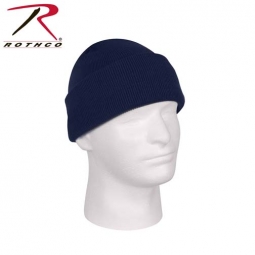 Rothco Deluxe Fine Knit Watch Cap - Navy Blue