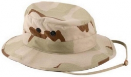 Camouflage Boonie Hats Tri-Color Desert Camo Boonie Hat
