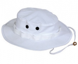 Military Style Boonie Hats White Boonie Hat