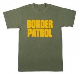 Military Fashion Shirts Border Patrol T-Shirt 2XL