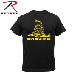 Rothco T-Shirt / Don'T Tread On Me -Black 4XL