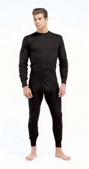 Black Poly Thermals Poly Thermal Shirt