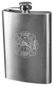 Fire Dept Flasks Engraved Fd Flask