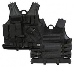 Cross Draw Tactical Vests Black