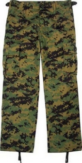 Kids Camouflage Pants Kids Digital Camo Cargo Pant