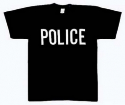 Raid T-Shirts - Police in. Shirt 4XL
