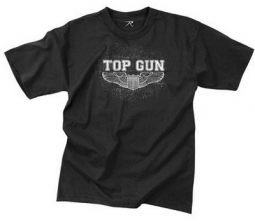 Vintage T-Shirt Top Gun Tee Black 2XL