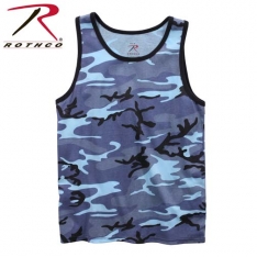 Rothco Tank Top / Sky Blue Camo