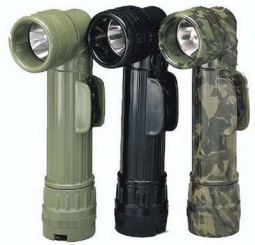 Genuine GI Military Flashlight - Black