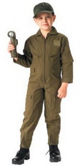 Kids Flightsuits Air Force Type Flightsuit