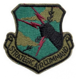 Military Strategic Air Command Patch Subdued