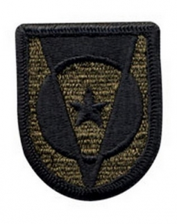Army 5Th Transportation Command Patch Subdued