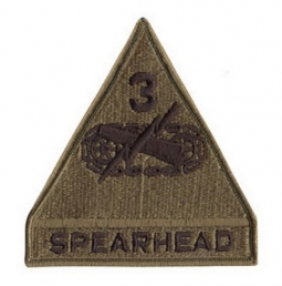 Spearhead 3Rd Armored Patch Subdued