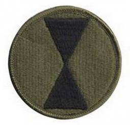 7Th Infantry Division Genuine GI Patch