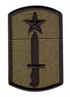 205Th Infantry Brigade Patch Subdued