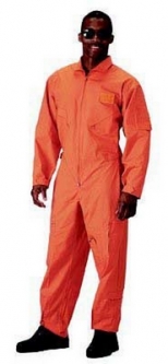 Military Flightsuits - Orange Air Force Style Flightsuit