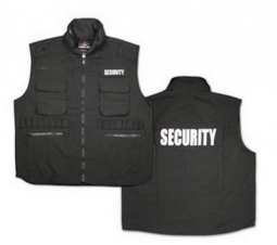 Security Logo Ranger Vest Size 3XL