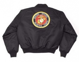 US Marines Logo Flight Jackets 2XL