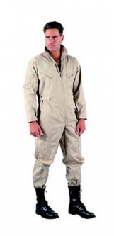 Military Flightsuits - Khaki Air Force Style Flightsuit 3XL