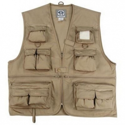 Travel Vests - Uncle Milty Khaki Travel Vest