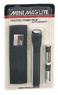 Mini Maglite Flashlight Holster Combo Packs