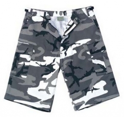 Camouflage Shorts Xtra Long City Camo Cargo Shorts