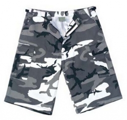 Camouflage Shorts Xtra Long City Camo Cargo Shorts 3XL