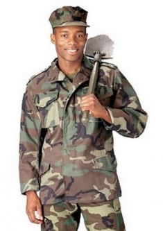 M-65 Field Jackets Woodland Camouflage Jacket