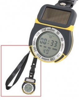 Solar Powered Compass Multi Function Compass