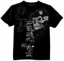 US Army Skull Beret Graphic T-Shirt